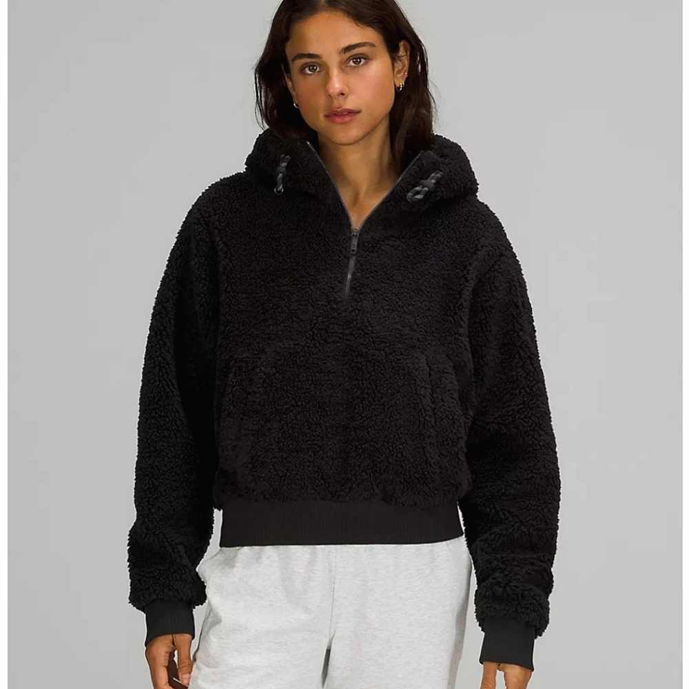 Textured Fleece Half-Zip